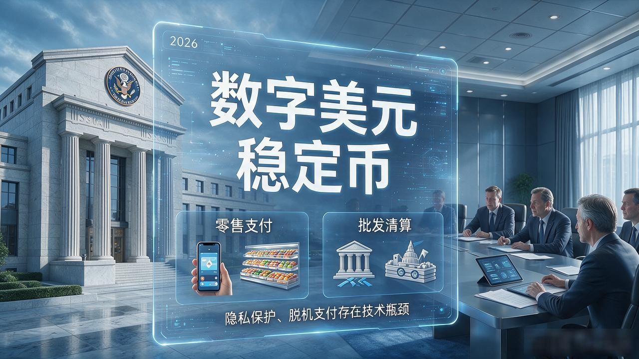 美国数字货币最新状况，2026年数字美元和稳定币走到哪一步了