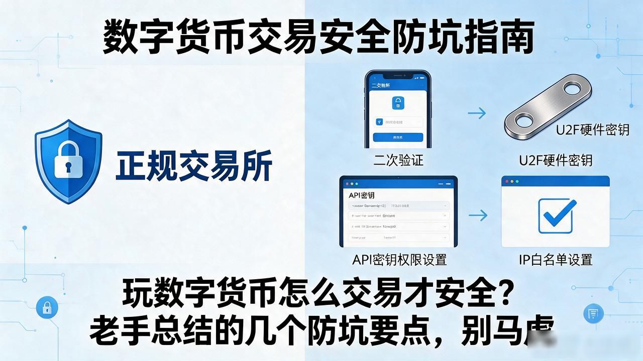 玩数字货币怎么交易才安全？老手总结的几个防坑要点，别马虎