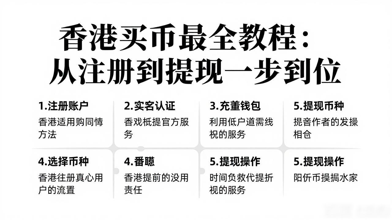 香港买币最全教程：从注册到提现一步到位