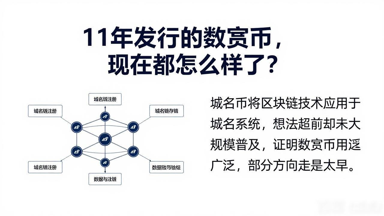 11年发行的数字货币，现在都怎么样了？