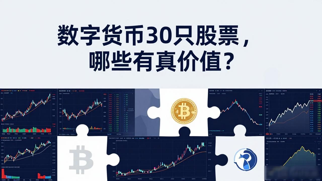 数字货币30只股票，哪些有真价值？