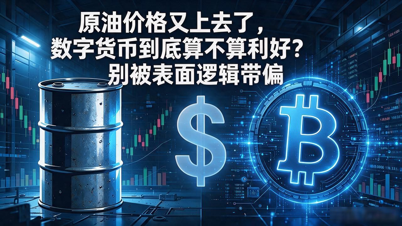 原油价格又上去了，数字货币到底算不算利好？别被表面逻辑带偏