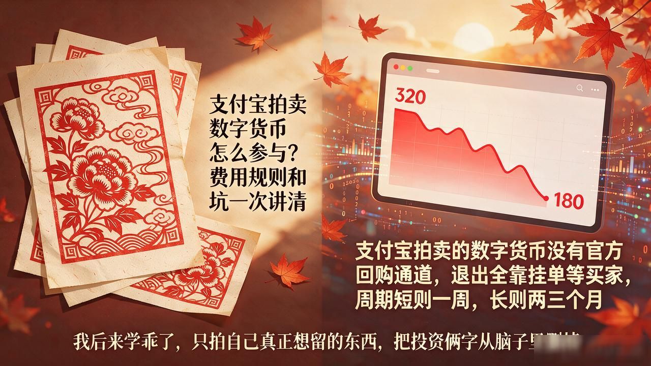 支付宝拍卖数字货币怎么参与？费用规则和坑一次讲清