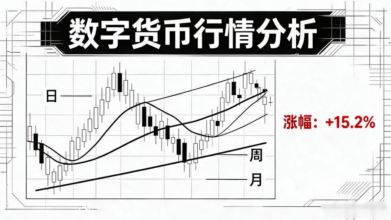 数字货币涨幅多少合适？日周月三条线一看就知道该不该走