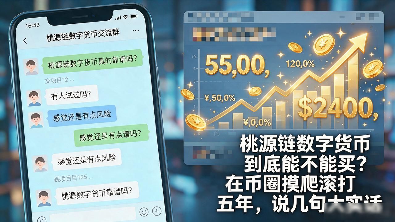 桃源链数字货币到底能不能买？在币圈摸爬滚打五年，说几句大实话