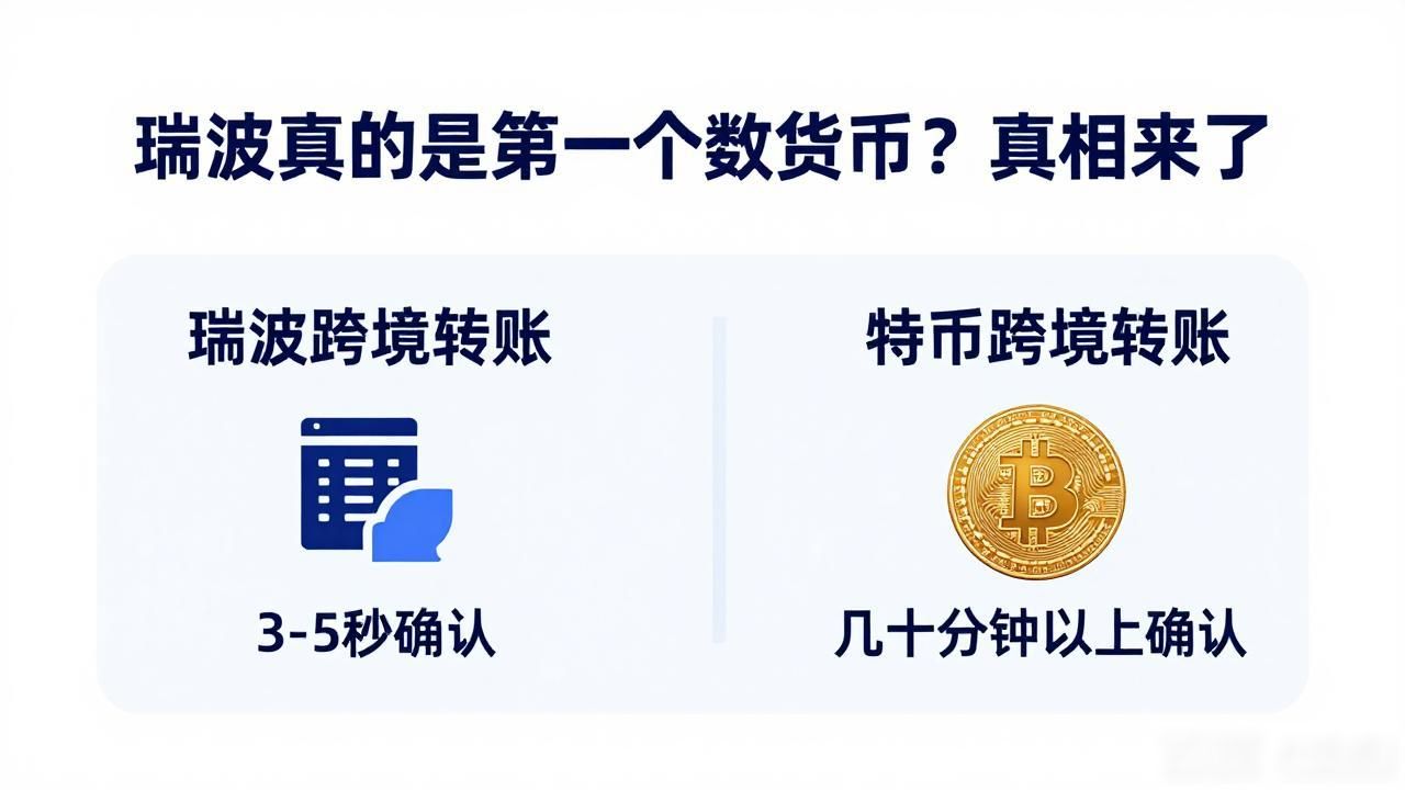 瑞波真的是第一个数字货币？真相来了