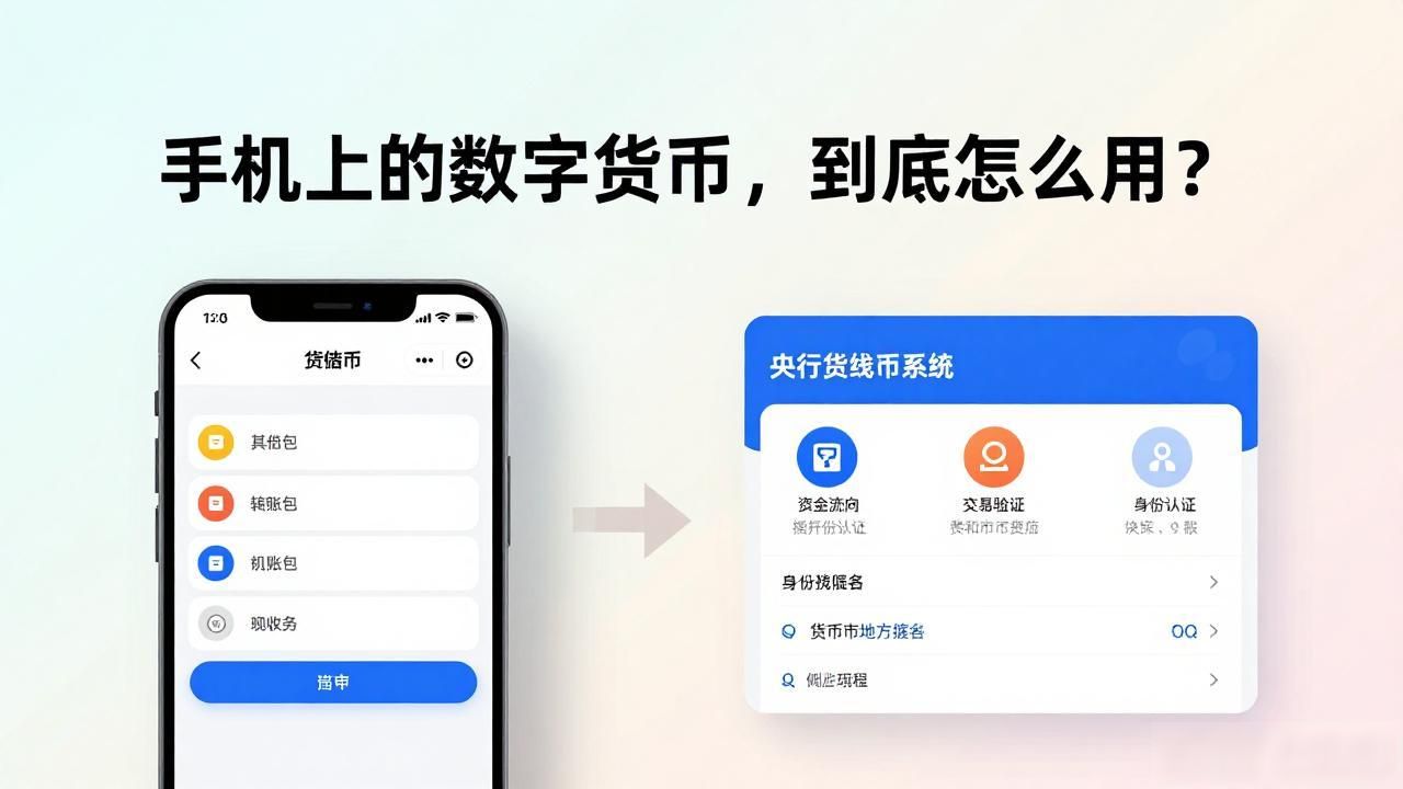 手机上的数字货币，到底怎么用？
