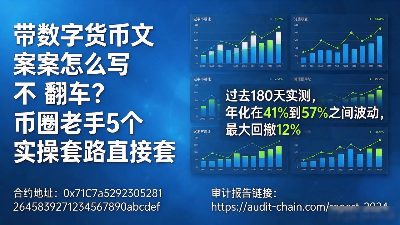 带数字货币文案怎么写不翻车？币圈老手5个实操套路直接套