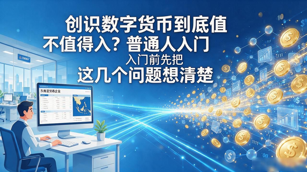 创识数字货币到底值不值得入？普通人入门前先把这几个问题想清楚