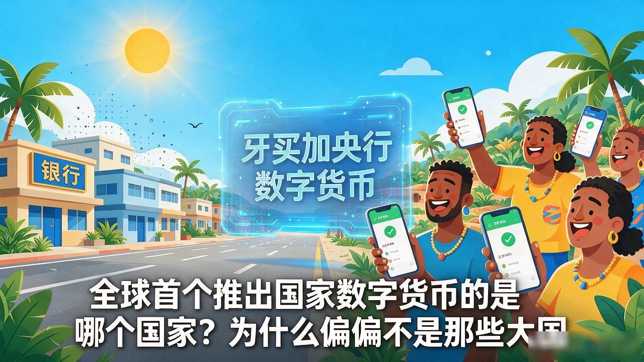 全球首个推出国家数字货币的是哪个国家？为什么偏偏不是那些大国