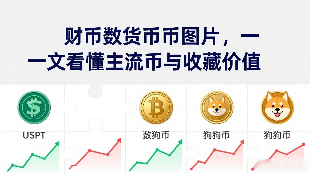 财币数字货币图片大全，一文看懂主流币与收藏价值