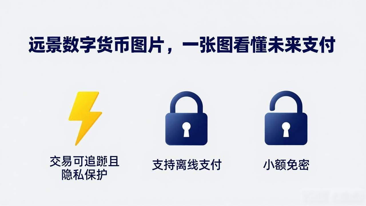 远景数字货币图片，一张图看懂未来支付