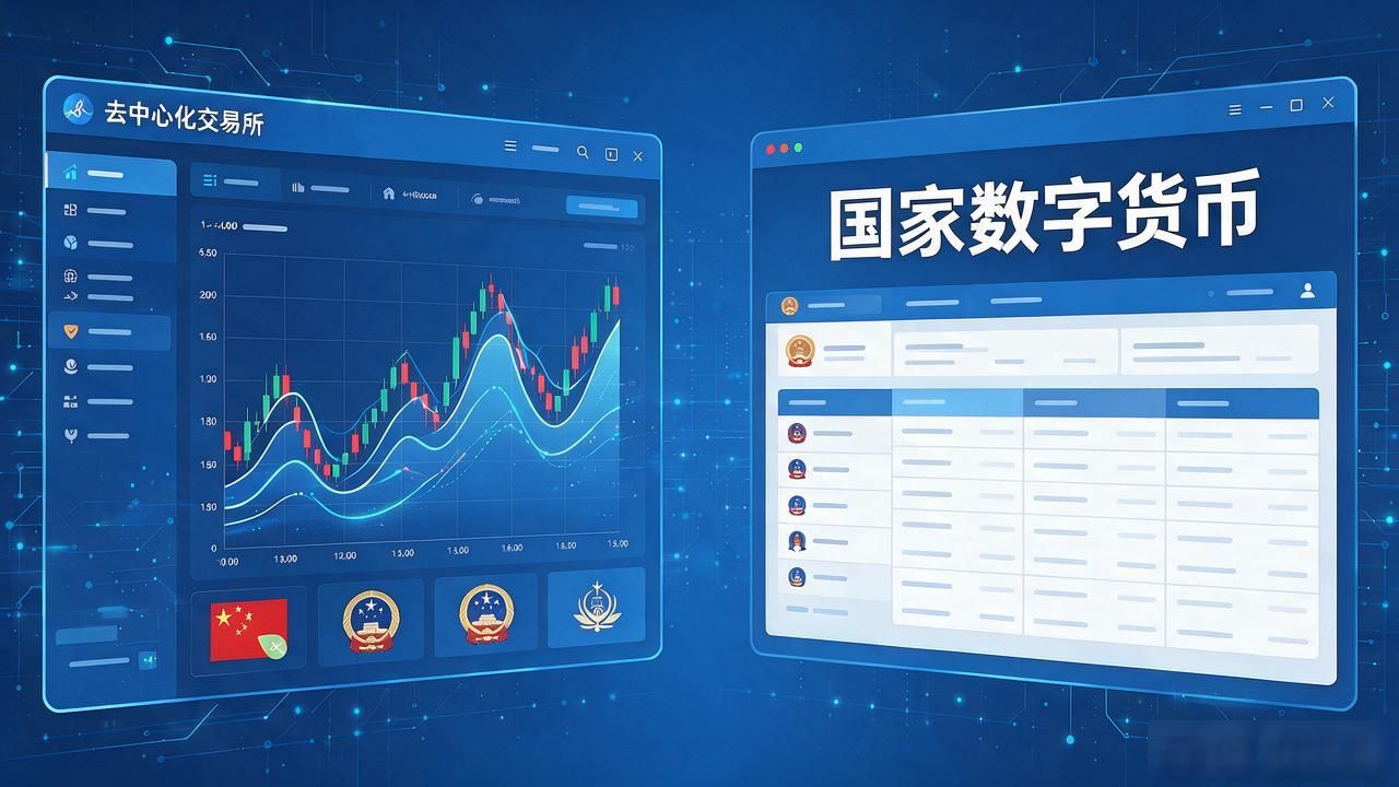 国家交易数字货币到底是啥，跟交易所的币有啥区别，普通人能参与吗